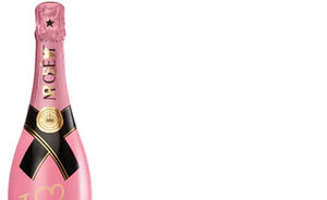 Custom-made fles Mo&#235;t Rosé