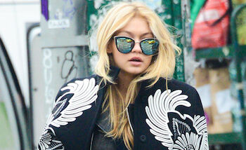 OOTD: Gigi Hadid in Stella McCartney cape