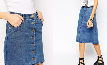 10x denim skirts