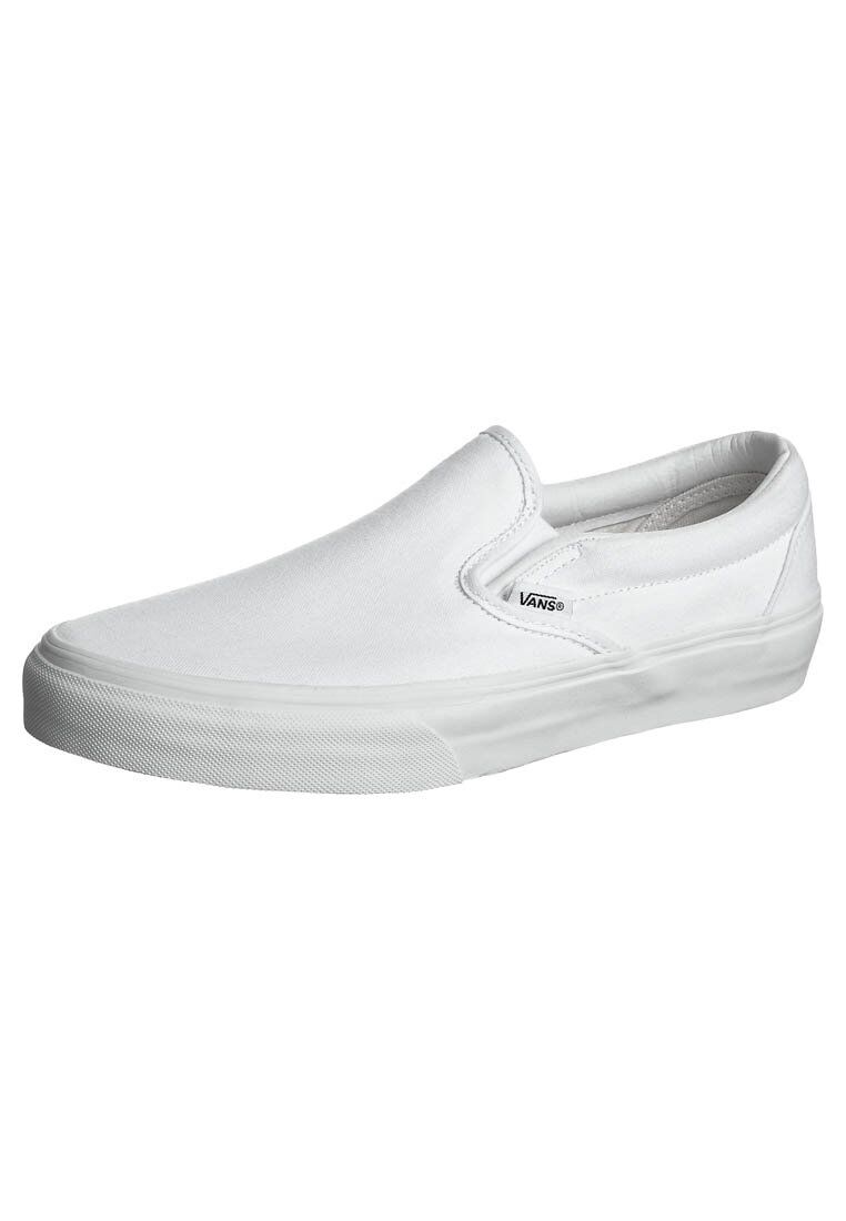 Vans Classic white slip on