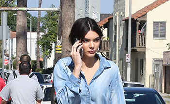 OOTD: Denim Thursday voor Kendall Jenner