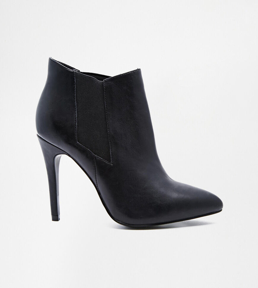 River Island, Leather High Heel Boots