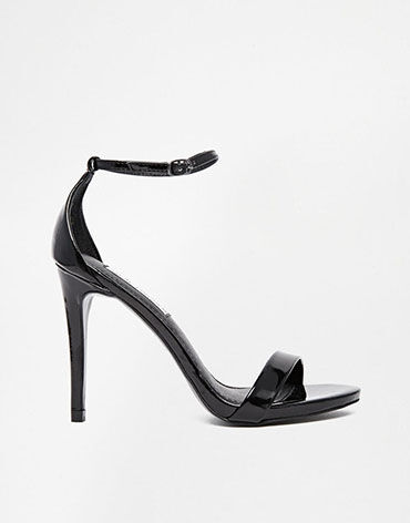 Steve Madden, Stecy Black Sandals