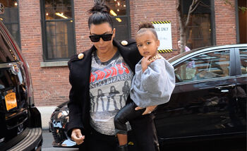 OOTD: Kim & North West