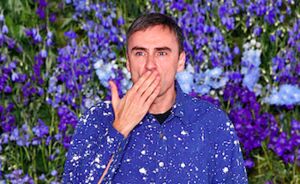 Raf Simons niet langer hoofdontwerper Dior 