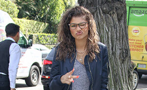 OOTD: Zendaya in LA met retrobril