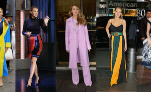 Blake Lively rockt 14 outfits in 3 dagen!