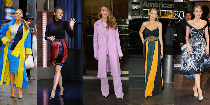 Blake Lively rockt 14 outfits in 3 dagen!