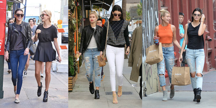 Style File: Kendall Jenner & Hailey Baldwin