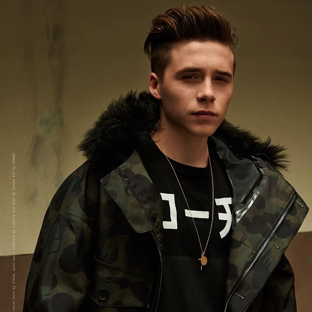 Brooklyn Beckham tekent modellencontract