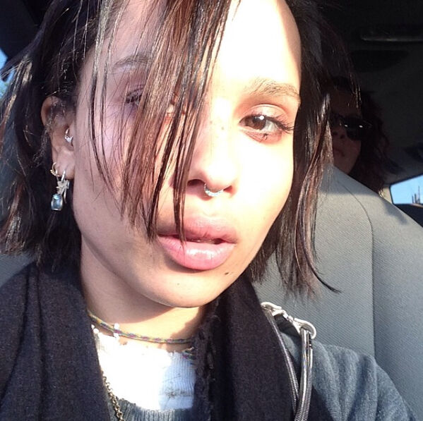 De vele haarstijlen van Zo&euml; Kravitz