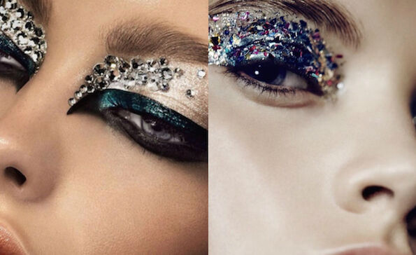 Make-up trend: glitters