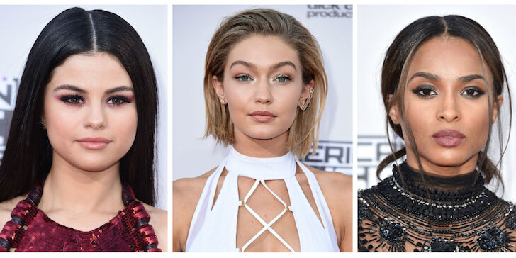 De winnende beauty looks van de AMA's 2015