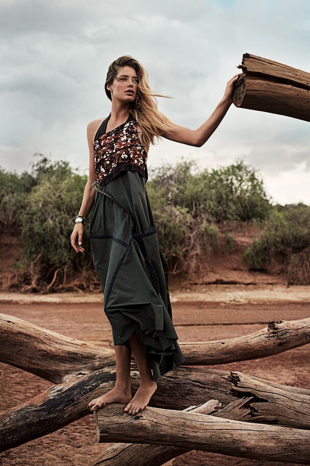 Fotoreport: Doutzen redt olifantjes in Kenya