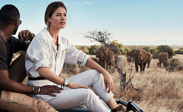 Prachtig fotoreport: Doutzen redt olifanten in Kenya