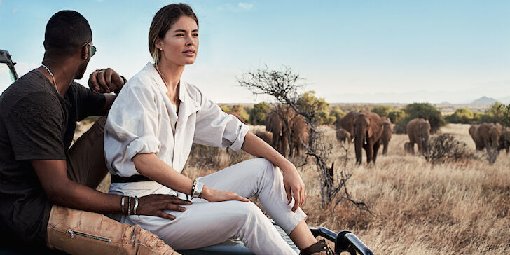 Prachtig fotoreport: Doutzen redt olifanten in Kenya