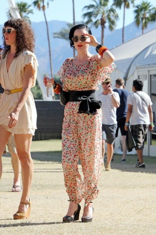 Dita von Teese Coachella