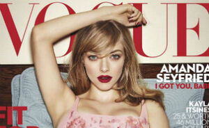 Amanda Seyfried heeft die prachtige pregnancy glow op de cover van Vogue