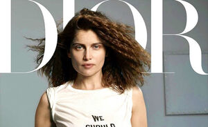 Laetitia Casta is prachtig grungy voor Dior Magazine