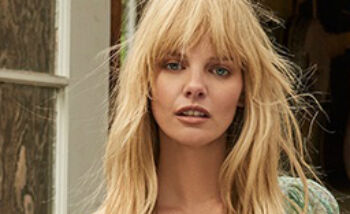 Marloes Horst is de ultieme bohemian beauty in Free People denim jeans campagne