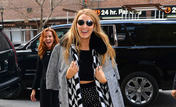 Blake Lively draagt deze geweldige ring in plaats van haar verlovingsring