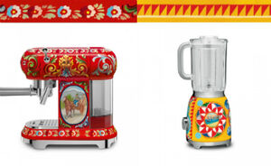 Maak nu je keuken helemaal designer proof met het Smeg x Dolce & Gabbana keukenapparatuur