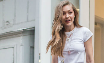 Gigi Hadid droeg die rare broek met afneembare pijpen en ze kon het nog hebben ook