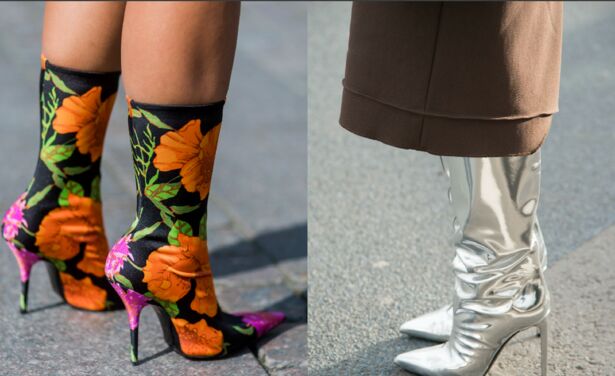 SHOE TREND: Ben jij team zilver of ga jij toch voor sock-chic? 