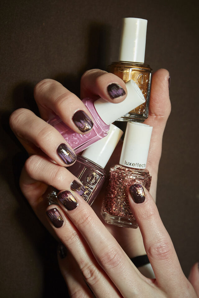 Gespot: nature nail look @ New York Fashion Week