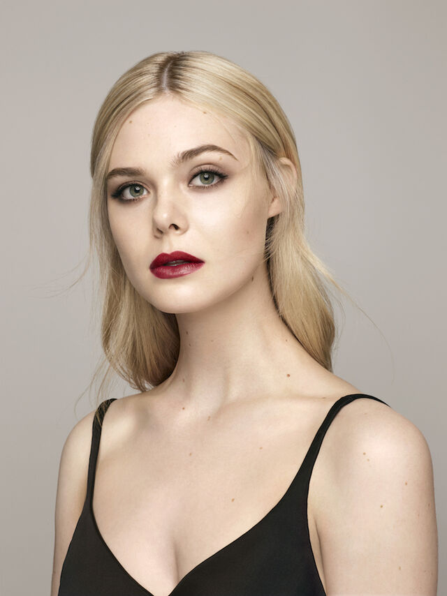 elle fanning loreal