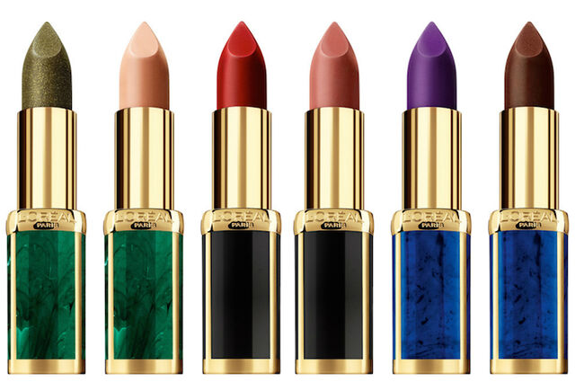 Dit zijn ze: de L'Or&eacute;al Paris X Balmain lipsticks!