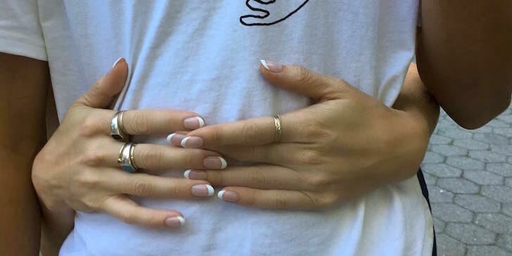 De French manicure trend is terug maar dan anders