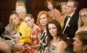 Kristin Davis (Charlotte) gooit weer even wat olie op het vuur van de SATC ruzie