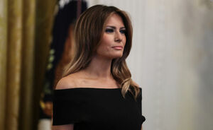 Melania Trump liet haar manen blond verven maar het ziet er niet uit