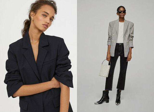 blazer trend eighties oversized