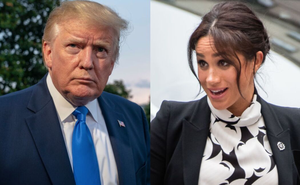 Donald Trump heeft het lef om Meghan Markle 'nasty' te noemen