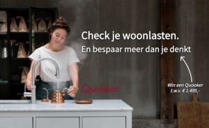 WINACTIE: Maak kans op een Quooker t.w.v. €1.495!