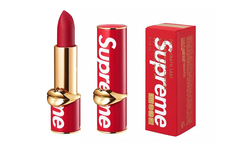 Supreme fan? Dit najaar zou jij je lippen kunnen hullen in een Supreme lipstick