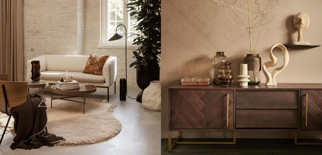 Alles in het beige en bruin: zo style jij een super chic interieur