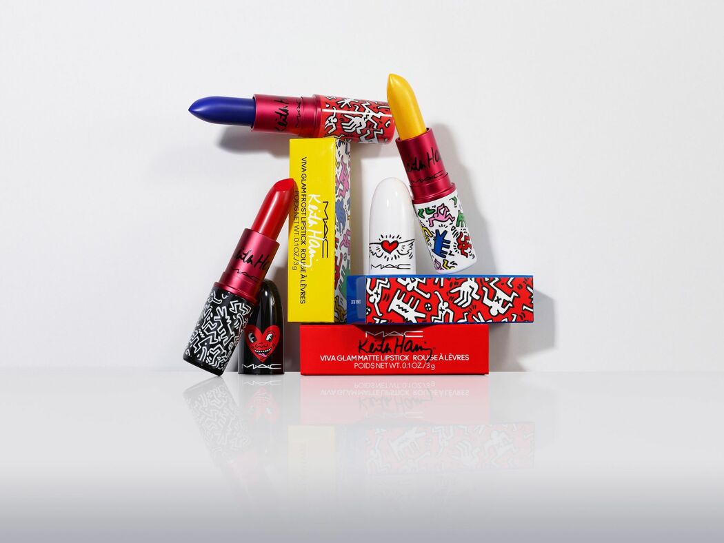 Steun de strijd tegen hiv en aids met Viva Glam x Keith Haring lipsticks