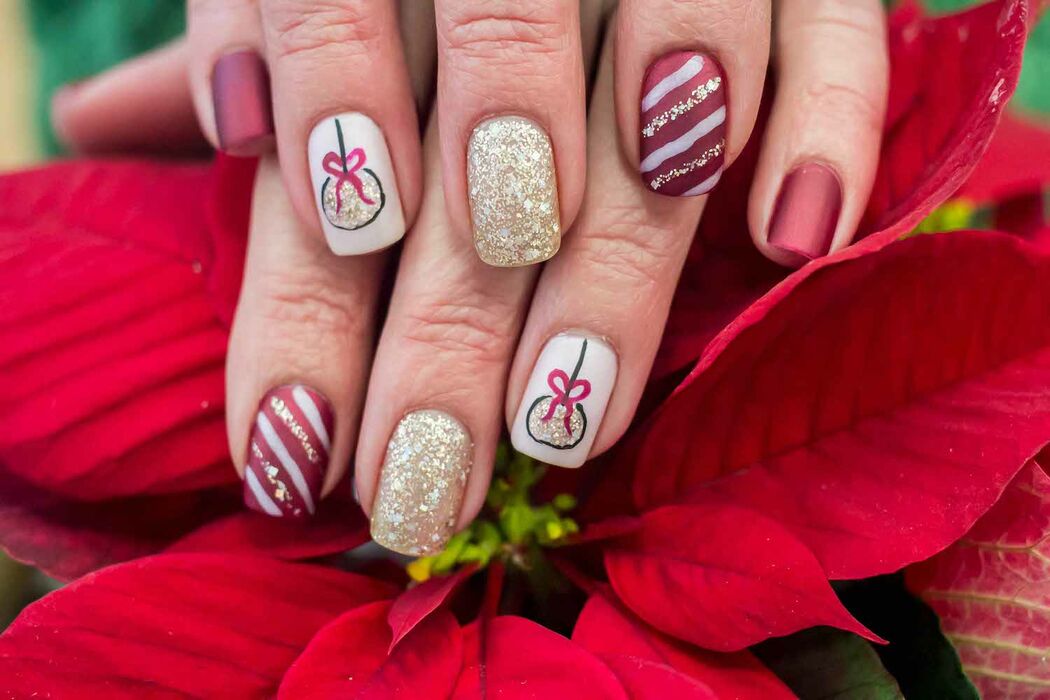 10 x de mooiste nail art voor de feestdagen