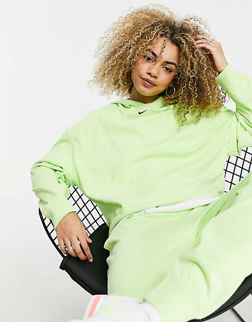 groene hoodie, felgroene hoodie