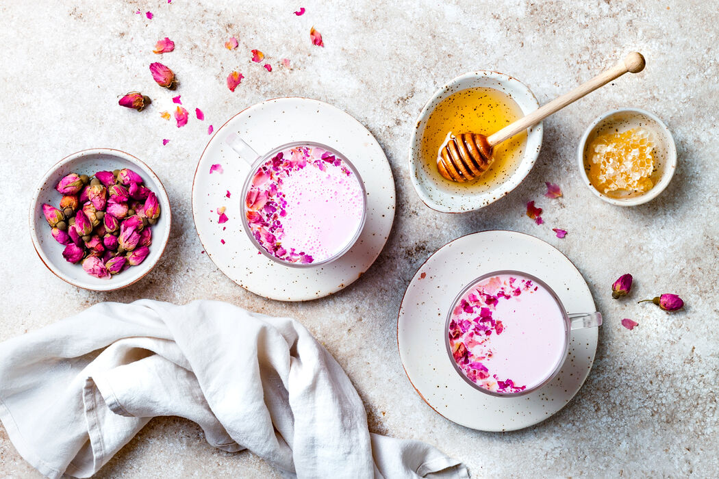 Rose latte is hét perfecte drankje voor Valentijnsdag