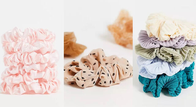 scrunchies haarstijl accessoires haar