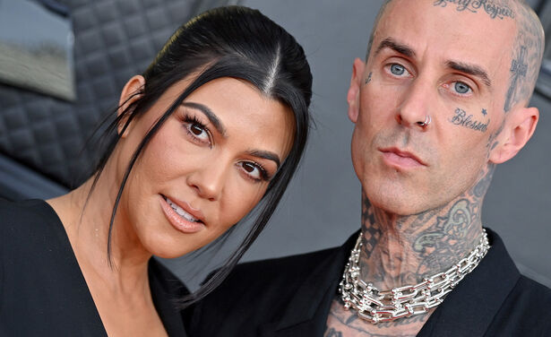 'Kourtney Kardashian en Travis Barker getrouwd in Las Vegas'