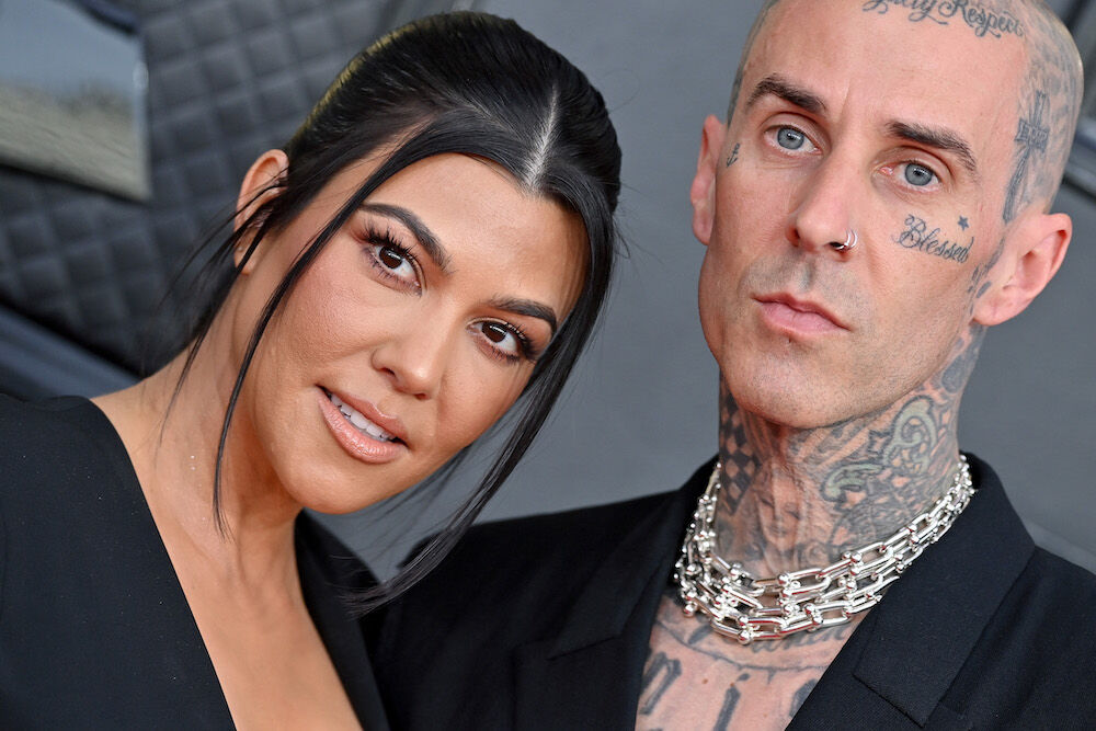 'Kourtney Kardashian en Travis Barker getrouwd in Las Vegas'