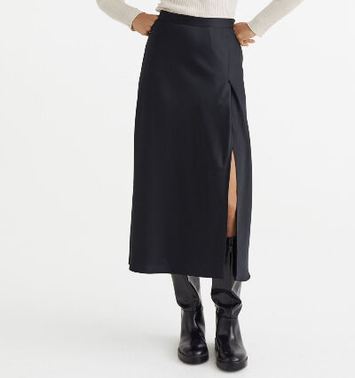 outfit trends parijs lange maxi-rok