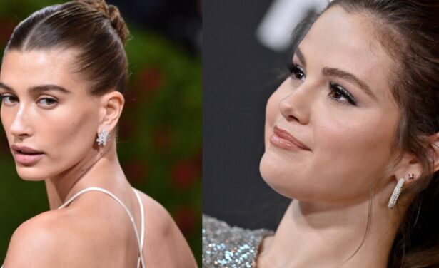 Zo kan het dus ook: Hailey Bieber en Selena Gomez poseren voor intieme foto