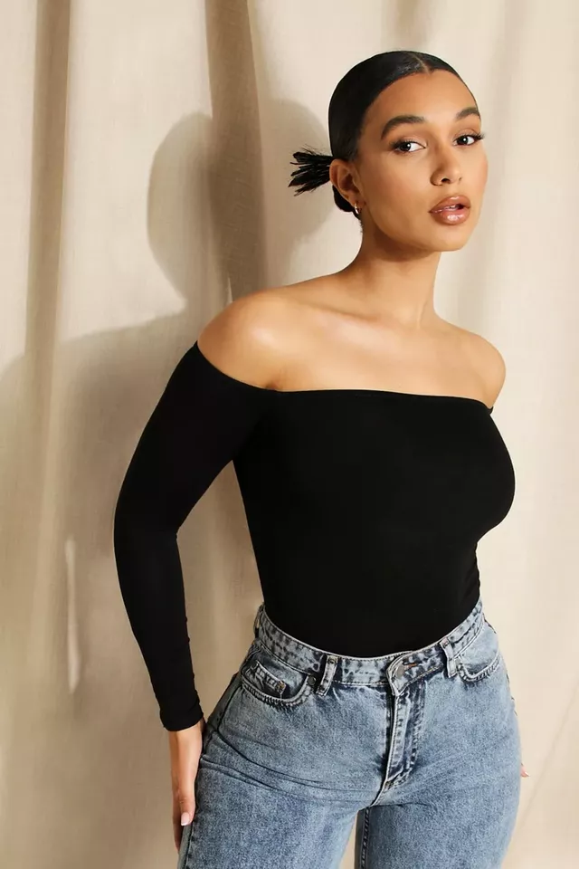 Boohoo off-shoulder top