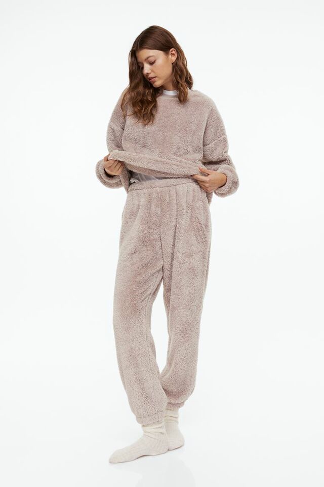 teddy pyjama h&amp;m